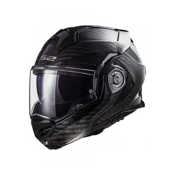 LS2 Advant X Karbon Çene Açılır Siyah Kask