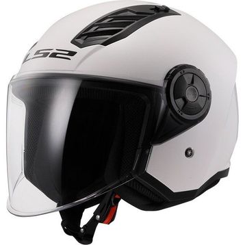 LS2 Airflow 2 Beyaz Açık Motor Kaskı