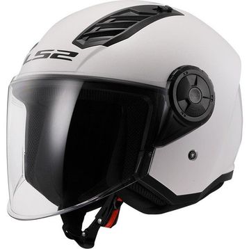 LS2 Airflow 2 Beyaz Açık Motor Kaskı