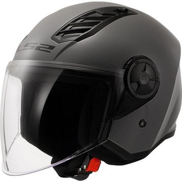 LS2 Airflow 2 Nardo Gri Açık Motor Kaskı