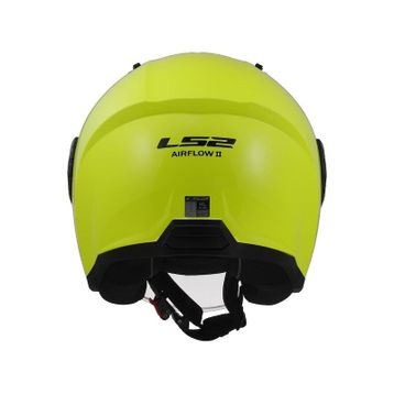 LS2 Airflow 2 Neon Sarı Açık Motor Kaskı