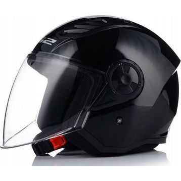 LS2 Airflow 2 Siyah Açık Motor Kaskı