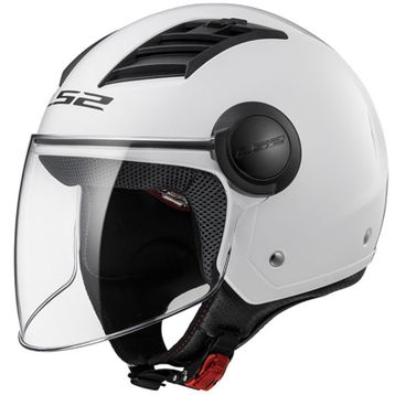 LS2 Airflow Beyaz Kask Camı