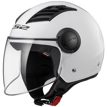 LS2 Airflow Beyaz Kask Camı