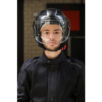 LS2 Airflow Jeans İridium Gri Kask Camı Set