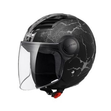 LS2 Airflow Siyah Kask Camı