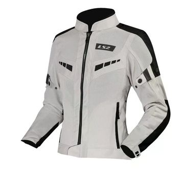 LS2 Blade Air Siyah Gri Kadın Mont