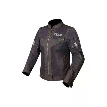 LS2 Blade Air Siyah Kırmızı Kadın Mont