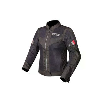 LS2 Blade Air Siyah Kırmızı Kadın Mont