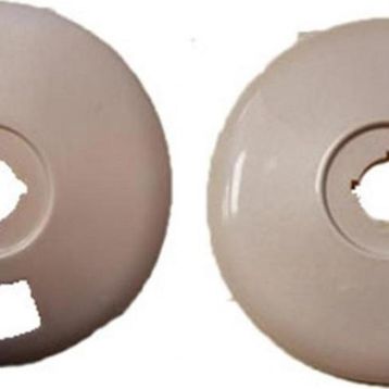 LS2 Cabrio Beyaz Plastik Kask Yan Kapak Seti
