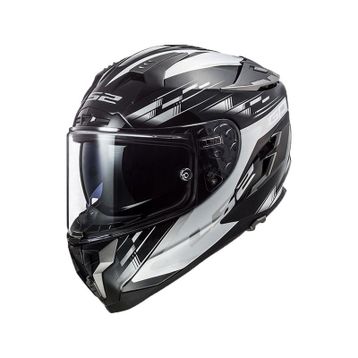 LS2 Challanger C Flames Full Face Mavi Motosiklet Kaskı