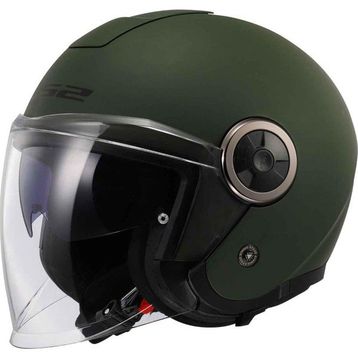 LS2 Classy Mat Yeşil Açık Motor Kaskı