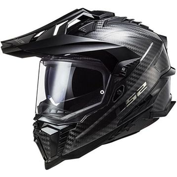 LS2 Explorer C Carbon Cross Siyah Motor Kaskı