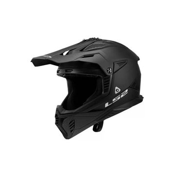 Ls2 Fast 2 Kross Siyah Motosiklet Kaskı