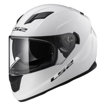 LS2 FF320 Beyaz Fulll Face Kask Camı