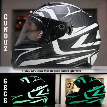 LS2 FF320 Stream Evo Kapalı Motosiklet Kask