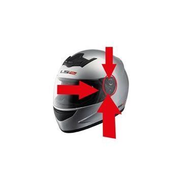 LS2 FF350 Cartoon Kask Yan Kapak Set