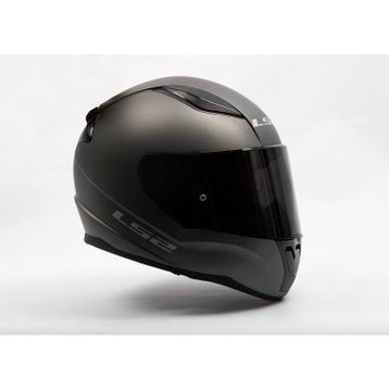 LS2 FF353 Füme Mat Titanium Kask