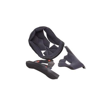 LS2 FF384 Siyah İç Ped Komple Set