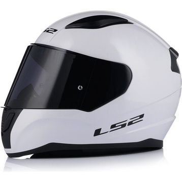 LS2 Rapid 2 Beyaz Kapalı Siyah Camlı Motosiklet Kaskı