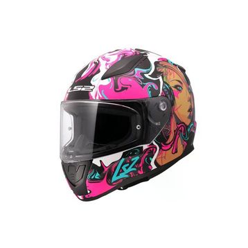 LS2 Rapid 2 Cyberg Mat Mor Motosiklet Kaskı