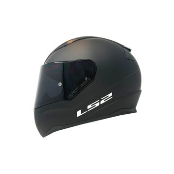 LS2 Rapid 2 Fullface Siyah Camlı Mat Siyah Motosiklet Kaskı