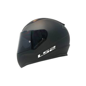 LS2 Rapid 2 Fullface Siyah Camlı Mat Siyah Motosiklet Kaskı