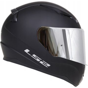 LS2 Rapid 2 Gri Camlı Mat Siyah Kapalı Motosiklet Kaskı