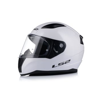 LS2 Rapıd 2 Şeffaf Vizörlü Beyaz Motosiklet Kaskı