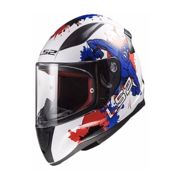 LS2 Rapid 3 Beyaz Motosiklet Kaskı