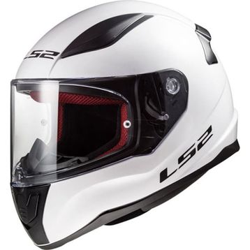 LS2 Rapid 3 Beyaz Motosiklet Kaskı