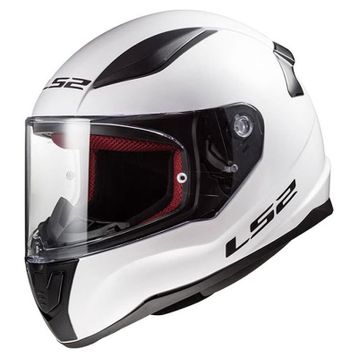 LS2 Rapid 3 Beyaz Motosiklet Kaskı
