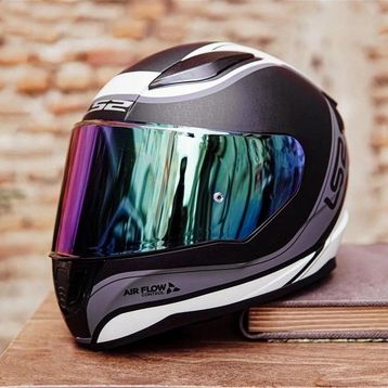 LS2 Rapid Deeper Full Face Gökkuşağı Vizörlü Motosiklet Kaskı