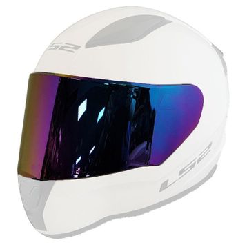 LS2 Rapid Mini-Stream-Storm Siyah Kask Camı