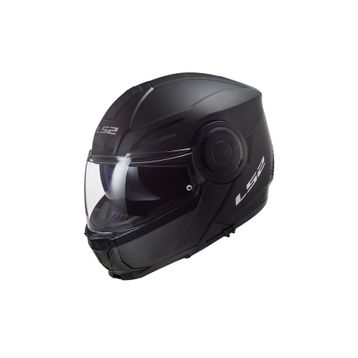 LS2 Scope Hamr Çene Açılır Siyah Motosiklet Kaskı