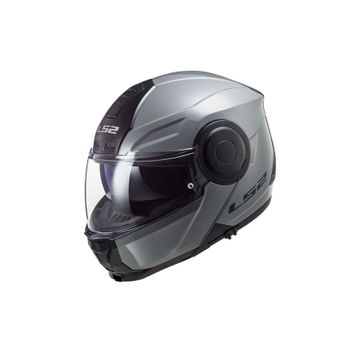 LS2 Scope Hamr Çene Açılır Siyah Motosiklet Kaskı