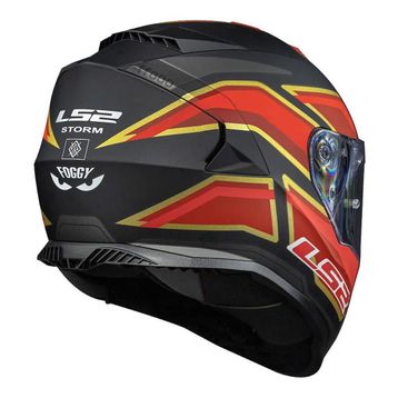 LS2 Storm 2 Foggy Full Face Renkli Desenli Motosiklet Kaskı