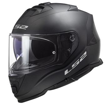 LS2 Storm 2 Mat Siyah Kapalı Kask