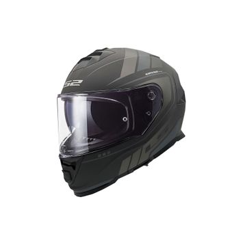 LS2 Storm 2 Mat Siyah Kapalı Kask
