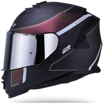 LS2 Storm 2 Velvet Mat Siyah Kask