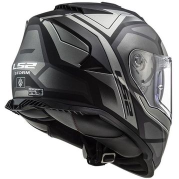 LS2 Storm Faster Full Face Titanyum Motosiklet Kaskı