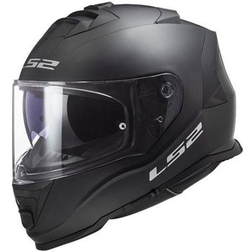 LS2 Storm Mat Siyah Kırmızı Kask