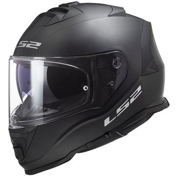 LS2 Storm Mat Siyah Kırmızı Kask