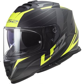 LS2 Storm Mat Siyah Kırmızı Kask