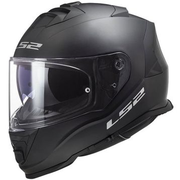 LS2 Storm Mat Siyah Kırmızı Kask