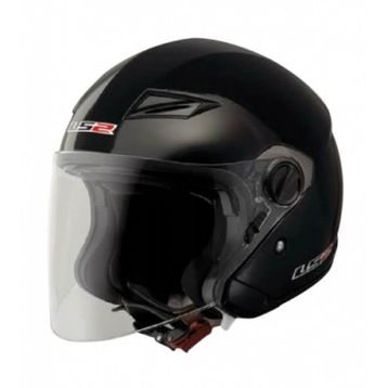 LS2 Track Siyah Kask Camı