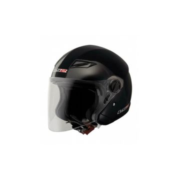 LS2 Track Siyah Kask Camı