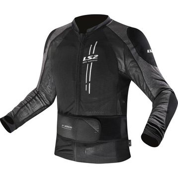 LS2 X Armor Full Koruma Mont Siyah-Gri