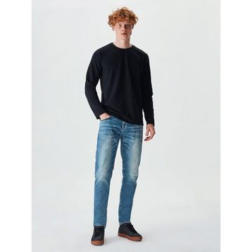 LTB 0112186163610680000 Basic Bisiklet Yaka Siyah Sweatshirt