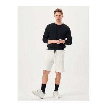 LTB 0112186163610680000 Basic Bisiklet Yaka Siyah Sweatshirt
